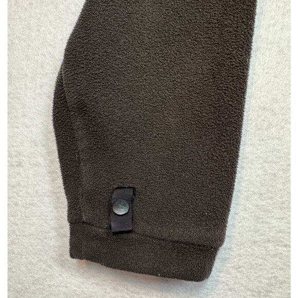 The North Face Full Zip Fleece Jacket Midweight Black Coat Girls Size Large - Picture 5 of 7